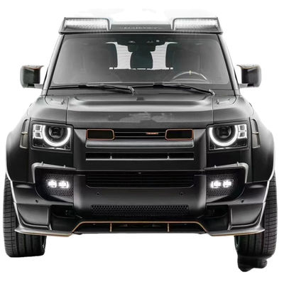 Для Land Rover Defender Комплект корпуса из углеродного волокна Defender Upgrades MSY-style Front Lip Diffuser Spoiler Комплект корпуса из углеродного волокна