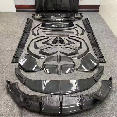 Автозапчасти для Lamborghini Urus Body Kit Urus Upgrades TopCAR-стиль Углеродные волокна Передняя лопатка Диффузер спойлер Hood Body Kit