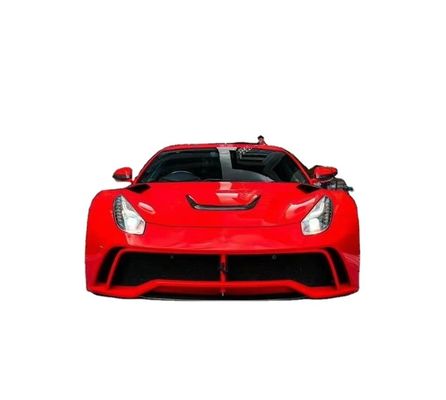Для Ferrari F12 Carbon Fiber Wide-body Kit F12 Upgrade NOtc N-Largos-style Rear Bumper Carbon Fiber Wide-body Kit