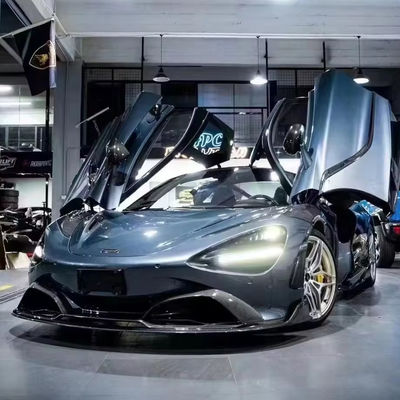 720s Макларен Бодикит Blacksail стиль Передний бампер Спойлер Губаная крышка Фендер