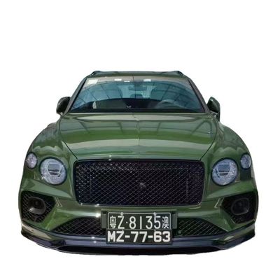 Для Bentley Bentayga Корпус из углеродного волокна Комплект Bentayga Upgrades SPE-стиль Углеродный волокно передний губный диффузер Спойлер Боковая юбка