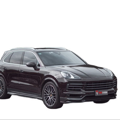 Автозапчасти для Porsche Cayenne Кит для корпуса из волокна Cayenne Углеродные волокна Передний распределитель Спойлер