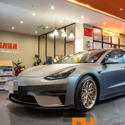 Продажа комплекта обновления корпуса Model 3 для Tesla Model 3 с робототехническими спойлерами переднего и заднего бампера