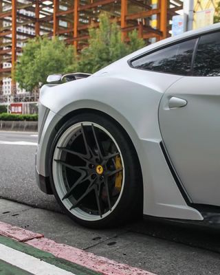 Ferrari F12 Каркас из углеродного волокна Kit F12 Novitec N-largo стиль передний и задний бампер колесная арка F12 передний рот диффузер спойлер