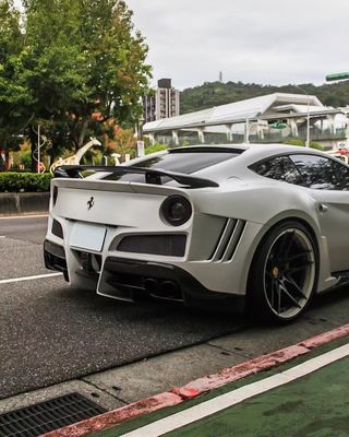 Ferrari F12 Каркас из углеродного волокна Kit F12 Novitec N-largo стиль передний и задний бампер колесная арка F12 передний рот диффузер спойлер