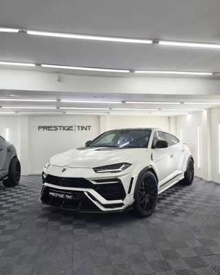 Lamborghini Urus Корпус из углеродного волокна Kit URUS 1016 стиль углеродного волокна передний губный диффузер спойлер капот колесная арка