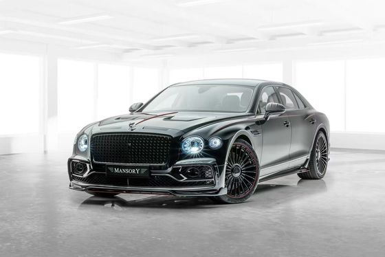 Bentley Flying Spur Корпус из углеродного волокна Комплект модернизации Flying Spur Диффузер передней губы в стиле MANSORY Комплект корпуса капота Spoiler