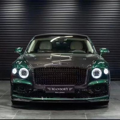 Bentley Flying Spur Корпус из углеродного волокна Комплект модернизации Flying Spur Диффузер передней губы в стиле MANSORY Комплект корпуса капота Spoiler
