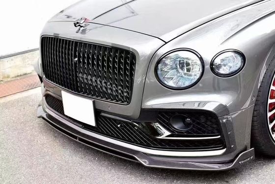 Bentley Flying Spur Корпус из углеродного волокна Комплект модернизации Flying Spur Диффузер передней губы в стиле MANSORY Комплект корпуса капота Spoiler