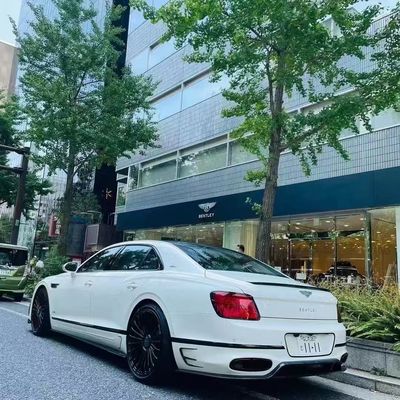Bentley Flying Spur Корпус из углеродного волокна Комплект модернизации Flying Spur Диффузер передней губы в стиле MANSORY Комплект корпуса капота Spoiler