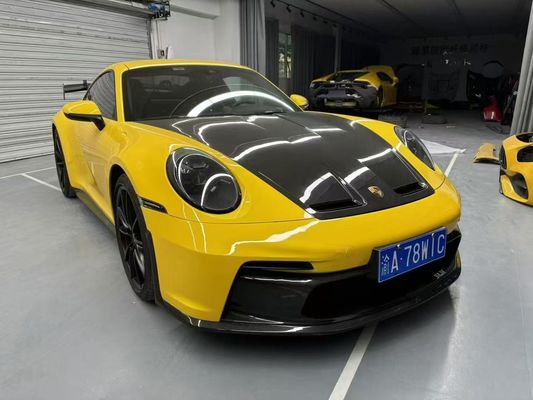 Porsche 992 Корпус из углеродного волокна Kit 992 GT3 передний и задний бампер боковой юбки спойлер капот