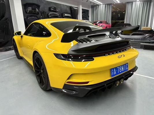 Porsche 992 Корпус из углеродного волокна Kit 992 GT3 передний и задний бампер боковой юбки спойлер капот