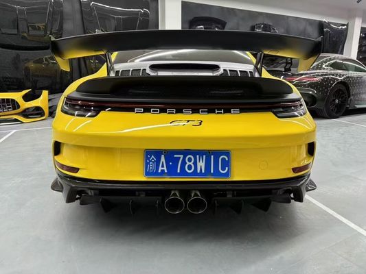 Porsche 992 Корпус из углеродного волокна Kit 992 GT3 передний и задний бампер боковой юбки спойлер капот
