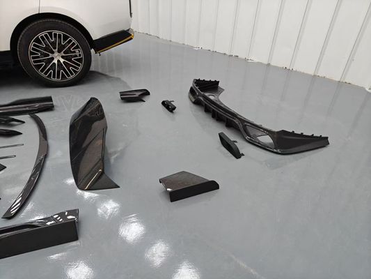 Land Rover Range Rover Корпус из углеродного волокна Range Rover Усовершенствованный диффузер передних губ в стиле Mansory Спойлер капот колеса арки боковой юбки