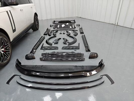 Land Rover Range Rover Корпус из углеродного волокна Range Rover Усовершенствованный диффузер передних губ в стиле Mansory Спойлер капот колеса арки боковой юбки