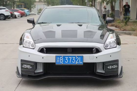 Nissan GTR Корпус из углеродного волокна Kit GTR r35 Усовершенствованный 2024nismo стиль передний и задний бампер спойлеры крыльцо крылья