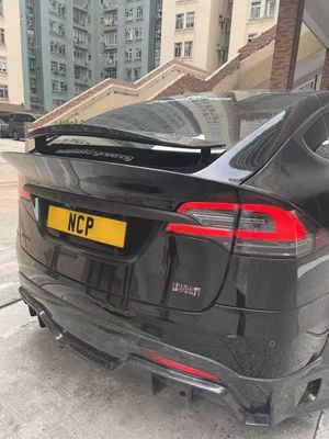 Tesla модель X Carbon Fiber Body Kit модель X Carbon Fiber передний губный диффузор Спойлер капота колеса арки широкий корпус