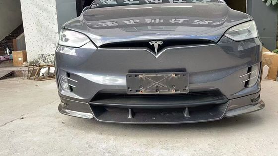 Tesla модель X Carbon Fiber Body Kit модель X Carbon Fiber передний губный диффузор Спойлер капота колеса арки широкий корпус