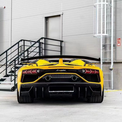 Для Lamborghini Aventador LP700 LP720 Карбоновое корпусное комплектующее Aventador Усовершенствованный стиль SVJ Передний и задний бампер Спойлер корпусное комплектующее