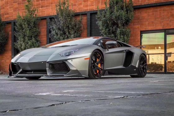 Для Lamborghini LP700 Углеродные волокна корпус комплект LP700 Усовершенствовать VORs стиль Углеродные волокна передние губы диффузер спойлер