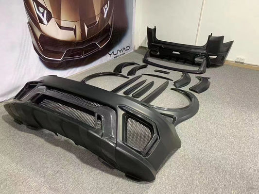 Runde ASPEC Style CF&amp; FRP Wide Body Kit Front Bumper Rear Bumper Side Skirt Fender для Land Rover RANGE ROVE SPORT 2014-2017 годов
