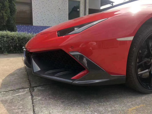 Для Lamborghini LP580 LP610 Карбоновая фигура LP580 LP610 Усовершенствованный стиль MSY Передний губный диффузор Спойлер Боковая юбка