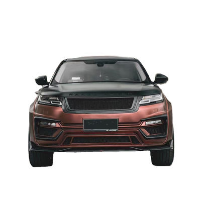 Для Land Rover Велар Карбоновое корпусное комплектующее Велар модернизирует LM-стиль передний и задний бампер спойлер широкофюзеляжный комплект