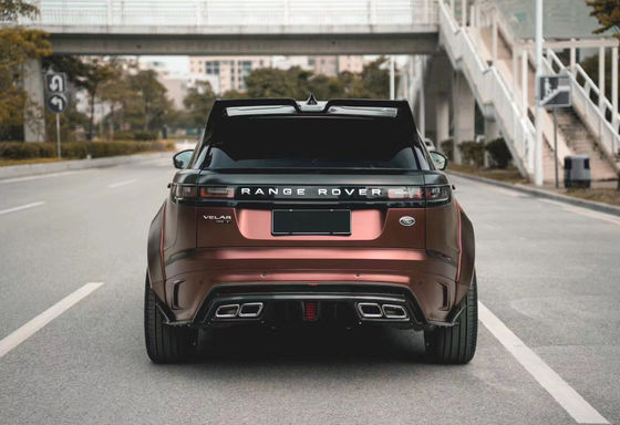 Для Land Rover Велар Карбоновое корпусное комплектующее Велар модернизирует LM-стиль передний и задний бампер спойлер широкофюзеляжный комплект