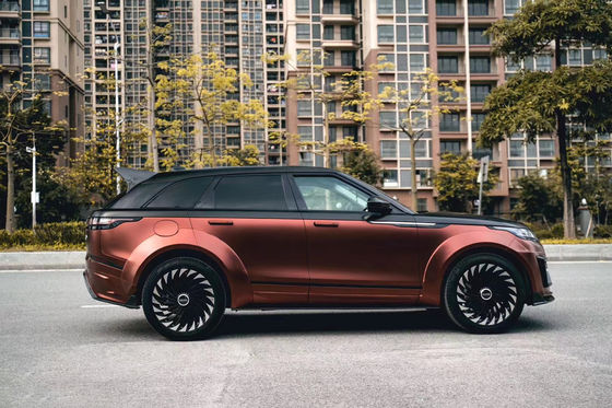 Для Land Rover Велар Карбоновое корпусное комплектующее Велар модернизирует LM-стиль передний и задний бампер спойлер широкофюзеляжный комплект