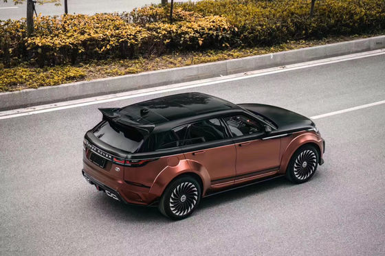 Для Land Rover Велар Карбоновое корпусное комплектующее Велар модернизирует LM-стиль передний и задний бампер спойлер широкофюзеляжный комплект