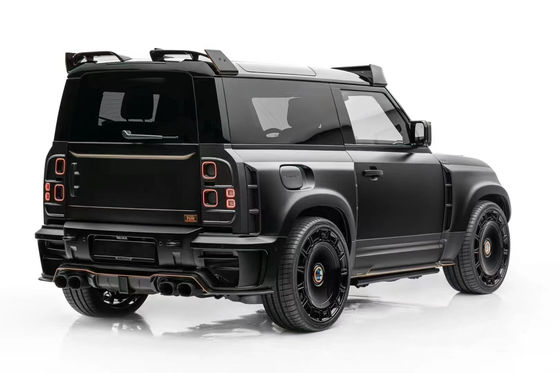 Для Land Rover Defender Комплект корпуса из углеродного волокна Defender Upgrades MSY-style Front Lip Diffuser Spoiler Комплект корпуса из углеродного волокна