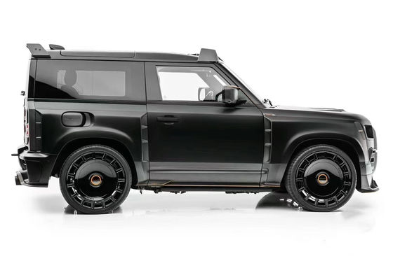 Для Land Rover Defender Комплект корпуса из углеродного волокна Defender Upgrades MSY-style Front Lip Diffuser Spoiler Комплект корпуса из углеродного волокна