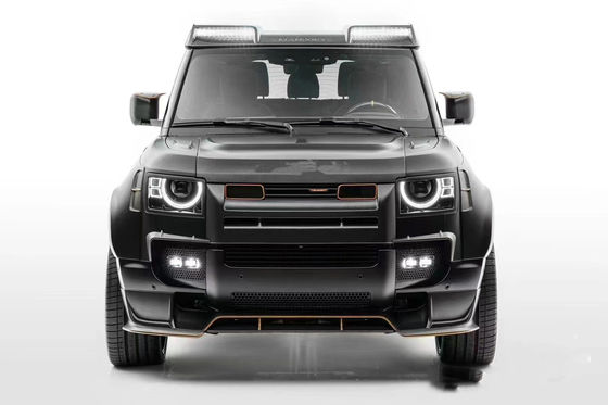Для Land Rover Defender Комплект корпуса из углеродного волокна Defender Upgrades MSY-style Front Lip Diffuser Spoiler Комплект корпуса из углеродного волокна