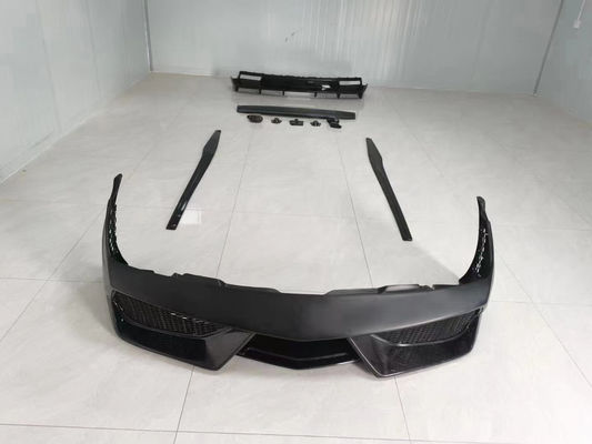 Для Lamborghini Gallardo LP550 LP560 Комплект корпуса из углеродного волокна LP550 LP560 Усовершенствованный стиль DMC Передний и задний бампер