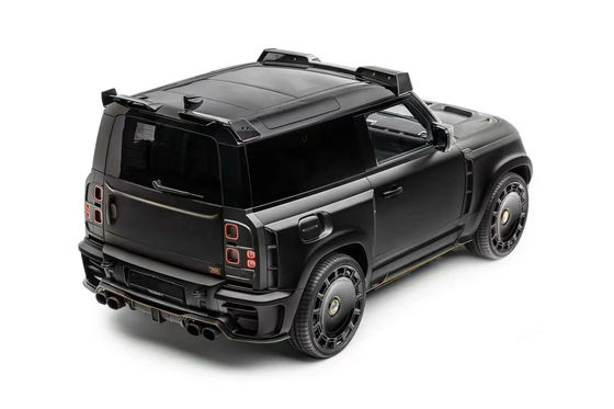 Для Land Rover Defender Комплект корпуса из углеродного волокна Defender Upgrades MSY-style Front Lip Diffuser Spoiler Комплект корпуса из углеродного волокна