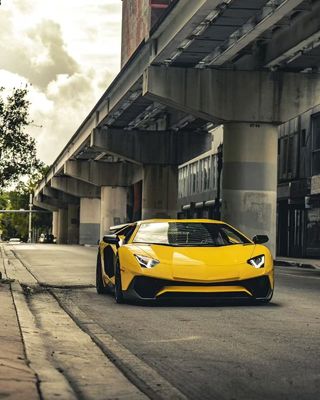 Для Lamborghini Aventador LP700 Комплект корпуса из углеродного волокна Aventador Усовершенствованный 740SV Передний и задний бампер спойлеры