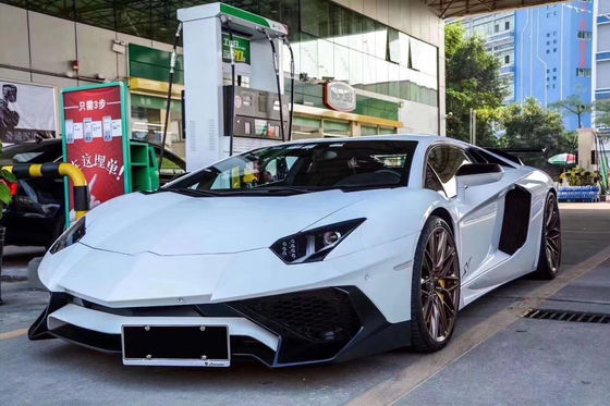 Для Lamborghini Aventador LP700 Комплект корпуса из углеродного волокна Aventador Усовершенствованный 740SV Передний и задний бампер спойлеры