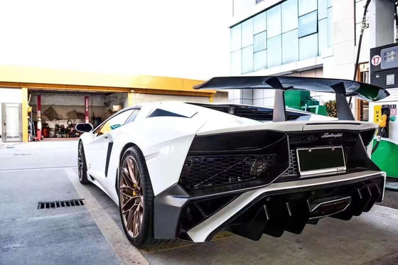 Для Lamborghini Aventador LP700 Комплект корпуса из углеродного волокна Aventador Усовершенствованный 740SV Передний и задний бампер спойлеры