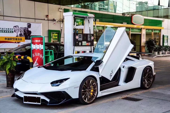 Для Lamborghini Aventador LP700 Комплект корпуса из углеродного волокна Aventador Усовершенствованный 740SV Передний и задний бампер спойлеры