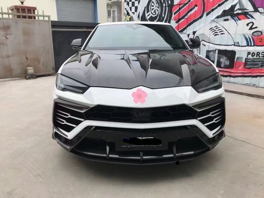 Для Lamborghini URUS Carbon Fiber Body Kit Urus Upgrades Топ-стиль Carbon Fiber Front Lip Diffuser Spoiler Hood Широкофюзельный комплект