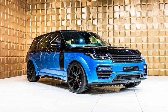 Черный Range Rover Бодикиты 240 мм Углеродные волокна Широкофункциональный комплект 2019-