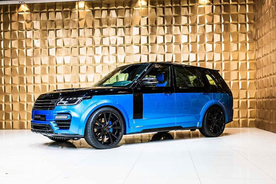 Черный Range Rover Бодикиты 240 мм Углеродные волокна Широкофункциональный комплект 2019-