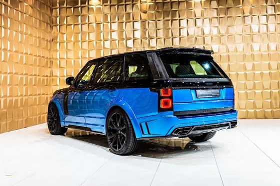 Черный Range Rover Бодикиты 240 мм Углеродные волокна Широкофункциональный комплект 2019-