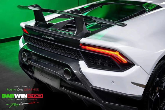 Для Lamborghini LP580 LP610 Комплект корпуса из углеродного волокна LP580 LP610 Усовершенствованный передний и задний бампер в стиле LP640