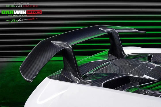 Для Lamborghini LP580 LP610 Комплект корпуса из углеродного волокна LP580 LP610 Усовершенствованный передний и задний бампер в стиле LP640
