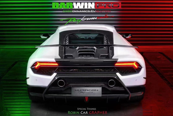 Для Lamborghini LP580 LP610 Комплект корпуса из углеродного волокна LP580 LP610 Усовершенствованный передний и задний бампер в стиле LP640