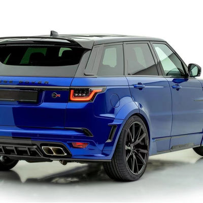 Замена ремонта Land Rover кузовный комплект 2017 - 2019 Спойлер капот смола волокна передняя губа
