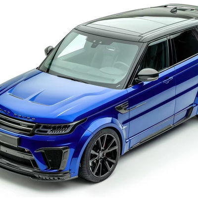Замена ремонта Land Rover кузовный комплект 2017 - 2019 Спойлер капот смола волокна передняя губа