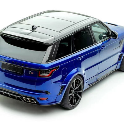 Замена ремонта Land Rover кузовный комплект 2017 - 2019 Спойлер капот смола волокна передняя губа