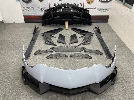 Для Lamborghini LP700 Комплект корпуса из углеродного волокна LP700 Upgrades MSY Style Сухое углеродное волокно передний и задний бампер спойлеры